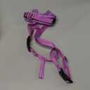 SlowTon Soft Dog Muzzle, Adjustable Padded Nylon Muzzle for Large Medium Dogs Anti Chewing Barking Biting, Allow Dog Pant & Drink (Purple, M)