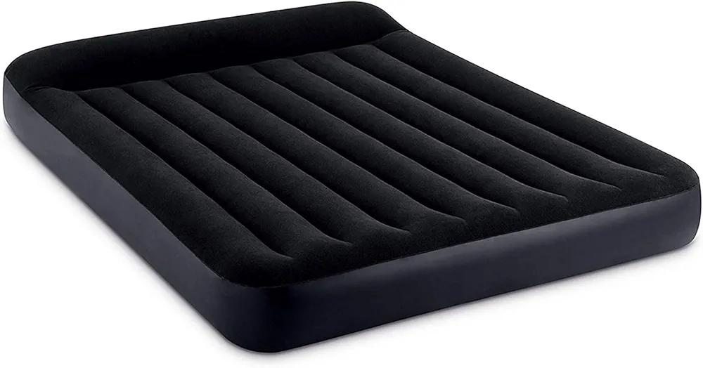 Intex Dura-Beam Standard Pillow Rest Classic Air Mattress Series with Internal Pump, Queen Size