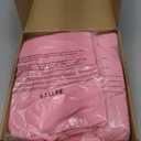 Wokceer Wedding Arch Backdrop Cover 7.2FT, 6FT Spandex Fitted Wedding Arch Stand Covers 2 Set Round Top Chiara Backdrop Stands Cover for Birthday Party Ceremony Banquet Decoration Pink