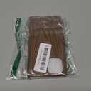 QLTYPRI Wallet Case for iPhone 12/12 Pro, Premium PU Leather Magnetic Flip Folio Case with RFID Blocking Credit Card Slots Kickstand Shockproof Protective Phone Case Cover - Brown