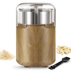 COOL KNIGHT Electric Pill Crusher, 150W 110V Corded Pill Grinder, Tablet Pulverizer for Small and Large Meds and Vitamins, 304 Stainless Steel Cup and Blades, Lid Seal to Reduce Mess, M150H