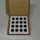 GAsupply 10x1.25 ATV Lug Nuts 14mm Hex, 10x1.25mm Closed End Acorn Tuner Black Lug Nut 1.2" 30mm Tall Conical Seat 60 Degree for Aftermarket Wheels, 16 Pcs