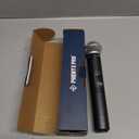 Phenyx Pro Professional Wireless Microphone, UHF Dynamic Mic, Metal Cordless Mic, Handheld Microphone for PTU-71/PTU-7000/PTU-6000 with Selectable Frequencies (PWH-7)