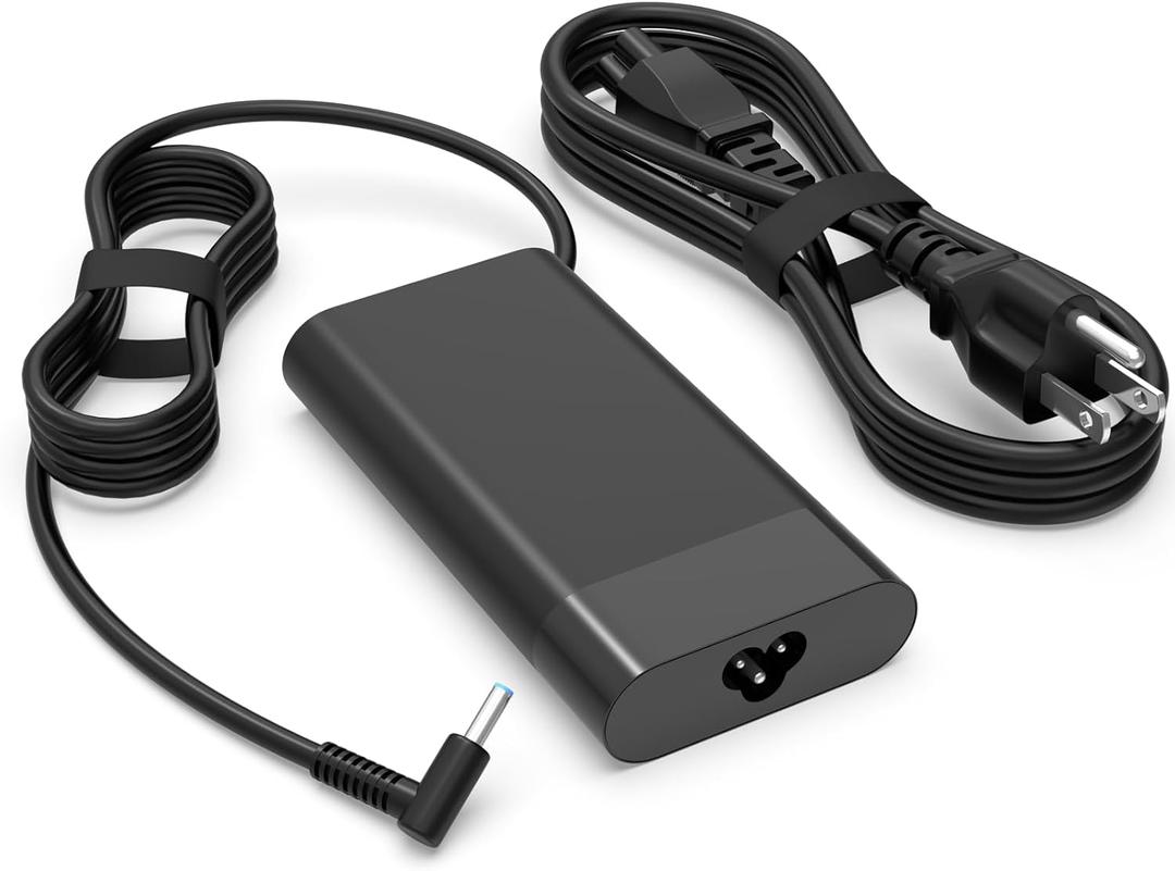 150W AC Adapter Compatible with HP ZBook 15 16 17 15u 15v G6 G7 G8 G9 G3 G4 G5 /ZBook Studio G8 G9 G4 G5 G7 Pavilion Gaming 15 17 150w Laptop Power Supply Cord