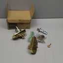 Schlage BE365 CAM 505 Camelot Keypad Deadbolt, Electronic Keyless Entry Lock, Bright Brass