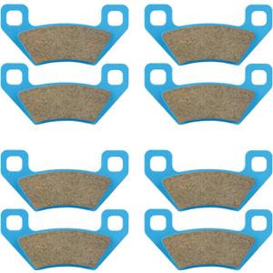 Front & Rear Brake Pads Ceramic Organic for Arctic Cat Wildcat 1000 LTD 2013-2014, Alterra 450/570/ 600/700, TRV 1000/700/ 550 LTD 2016 2017 2018 2019 2020 1436-420, 2502-578 - 4 Set