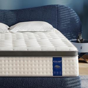 Twin Mattress,10 Inch Twin Size Mattresses in a Box, Memory Foam Hybrid Mattress , Individual Pocket Spring for Motion Isolation &Zoned Support & Pressure Relief, Medium Firm (Twin, 10, 0.0, Inches)