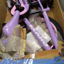 KEANO Cervine 14 Inch Kids Bike for Girls Ages 3-5 Years, 14Inch Toddler Bikes with Training Wheels and Basket, Children Bicycles Purple