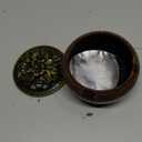 LamDawn Incense Burner with Calabash Incense Stick Holder - Porcelain Charcoal Censer for Use with Resin Granular Powder Cone or Coil Incense (Kiln-Colored Yellow)