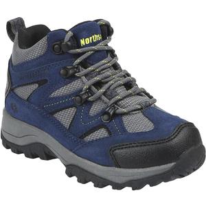 Northside Unisex Snohomish JR Hiking Boot, Navy/ Volt, 5 Medium US Big Kid