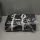 Large Blanket Basket, Black Blanket Storage Living Room, Rectangle Woven Baskets for Storage Toys, Towels, Dirty Clothes Organizer Bins (Black) (19.7"x15.8"x11.8")