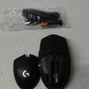 Logitech G305 LIGHTSPEED Wireless Gaming Mouse, Hero 12K Sensor, 12,000 DPI, Lightweight, 6 Programmable Buttons, 250h Battery Life, On-Board Memory, PC/Mac - Black