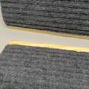 Dog Ramp for Stairs, Non-Slip Dog Stairs, Sturdy Wooden Pet Steps for Small Dogs and Cats Fits Staircase Indoor, Assist for Injured and Older Pets(2 Pack/M, Light Wood)