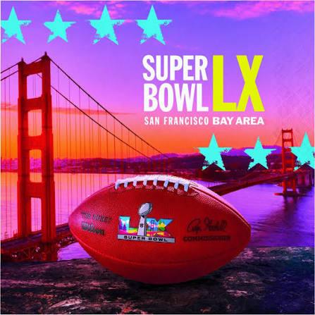 Super Bowl LX Napkins (small) 2Pack