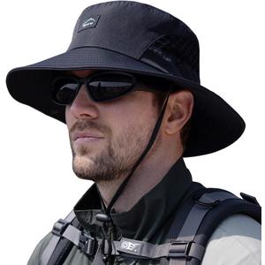 Sireck Fishing Hat, UPF50+ Wide Brim Sun Hat for Men Women, UV Protection Hiking Beach Bucket Hats Summer Safari Hat