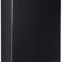 Igloo 3.2 Cu.Ft. Mini Fridge with Freezer - Single Door Compact Refrigerator with Glass Shelves for Homes, Dorms & Offices- Keep Snacks, Drinks & Frozen Foods Cool with Temperature Control Mini Fridge (Black)