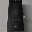 Electric Kettle - Travel Portable Heater for Coffee Tea Milk Soup - Stainless Steel Travel Water Boiler tea pot with Temperature Control - LED - Automatic Power Off - 450ml - Kitchen Appliance (White)