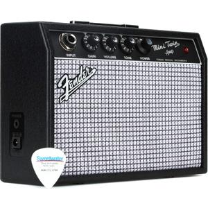 Fender Mini 65 Twin-Amp Electric Guitar Amplifier, Black