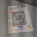 ITSTITCH Stamped Cross Stitch Kits - Full Set of Embroidery for Beginners or Adults, 14 CT 2 Strands DIY Bees Patterns Counted Arts Craft 33×41 cm