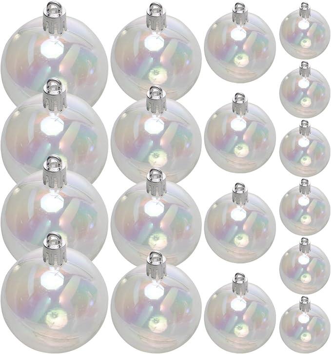 36 PCS Iridescent Ornaments Balls