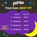 Pull-Ups Boys' Night Time Potty Training Pants, Size 3T-4T Overnight Training Underwear (32-40 lbs), 108 Ct