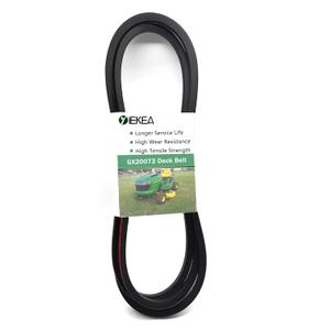 GX20072 Deck Belt (1/2" x104") for John Deere 42 inch Mower Deck, D100 D110 D120 D130 LA105 LA115 L100 L110 L130 L1742 Riding Lawn Mowers Replaces GY20570