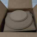 Ceramics Plate Forming Molds for Handbuliding, Dish Slump Mold, Various Sizes for Pottery, 18 Pcs