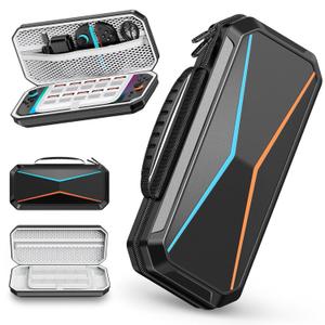 Lmcpa Carrying Case for Nintendo Switch 2 (2025), Hard Shell Travel Case with Storage Pockets for Accessories & Games, Protective Portable Pouch for 2025 Switch 2nd gen [7.9 inch], Black