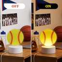VIHOSE 10 Pcs Softball Senior Night Gifts Softball Gifts Bulk LED Night Lamp for Girls Acrylic Light LED Lamp for Sports Team Club Lovers Goodie Favors
