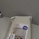 MIULEE 100% Blackout Linen Textured Curtains for Bedroom Solid Thermal Insulated Cream Grommet Room Darkening Curtains & Drapes Luxury Decor for Living Room Nursery 52 x 84 Inch (2 Panels)