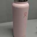 Hydro Flask Water Bottle - Insulated Stainless Steel - Wide Mouth Chug Lid, Non Spill, Leakproof in 40 Oz Tonal Trillium Pink