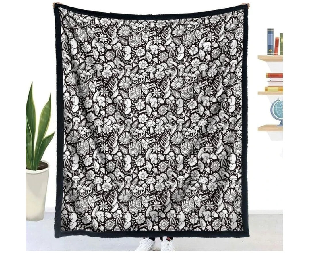 Dad Gift Blanket - Soft Fleece Throw with I Love You Sentimental Present for Father's Day Birthday, Size 57x44