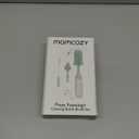 Momcozy Bottle Brush Kit, Innovative Push-Press Design for Better Cleaning - Baby Bottle Cleaner Brush for Baby Bottle, Breast Pumps, Nipples, and More - Can Generate Foam for Better Cleaning, Green (Press Bubble Style)