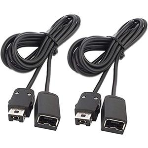 NES Classic Controller Extension Cable 3M / 10ft (2-Pack), SNES Extension Power Cord Compatibility Nintendo SNES Classic Edition Controller (2017) and Mini NES Classic Edition (2016), Wii, Wii U