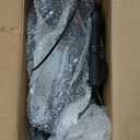 Foldable Rollator Walkers with Seat for Seniors, 450 lb Capacity, 8'' Wheels, 18" Big Seat, 6-Position Height, Heavy-Duty Aluminum Rolling Walker (Gray)