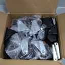 SOLEJAZZ Workbench Casters Wheels 920Lbs Retractable Casters Set of 4 Heavy Duty Side Mount Caster Rollers 3" Stepdown Castor Wheels for Bench Machinery Work Table with Installation Template, 4 Pack