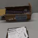 FIDUCIAL HOME 10 Tiers Shoe Rack Space Saving Vertical Single Pairs Sturdy Shoe Shelf Storage Organizer