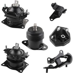 BOMGLING 6PCS Engine Motor Mount Set Compatible with Honda Accord 2003-2007 2.4L Auto Transmission Motor Mount Replace A4526HY A4517 A4516 A4510 A4509 A4542