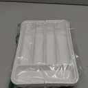 Aujen Silverware Organizer - Expandable Kitchen Drawer Organizer, Adjustable Utensil Organizer, Cutlery Tray for Forks, Knives, Multipurpose Kitchen Organizers and Storage Solution, White, Medium