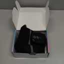 HOMRELEXA Cordless Heated Knee Massager, 3-in-1 Heating Pad with 3 Vibration and Heating Mode, Auto-Off Timer, Knee Brace for Shoulder Elbow, Gifts for Men Women, Black