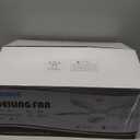 PHORUS 52 Inch Tropical Ceiling Fans with Lights and Remote,Outdoor Palm Leaf Ceiling Fan for Patios Porch Bedroom, Dimmable, 6 Speeds, Reversible, Dark Brown