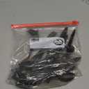 Matte Black Silverware Set, Satin Finish 20-Piece Stainless Steel Flatware Set,Kitchen Utensil Set Service for 4,Tableware Cutlery Set for Home and Restaurant, Dishwasher Safe