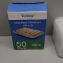 Dealusy 50 Pack (100-Piece) 28 oz Meal Prep Containers Reusable with Lids, Sturdy Leakproof & Food Safe, Microwave, Freezer, Dishwasher Safe Prep Containers, To Go Take Out Plastic Food Storage