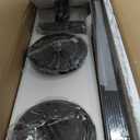 ZMISHIBO 80 Inch Ceiling Fan No Light with Remote Control, 8 Blades Quiet DC Reversible Motor, 6-Speed, Timer, Oil Rubbed Bronze Finish, Indoor Outdoor Ceiling Fans for Patios, Living Room, Garage