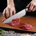 Knife Set Kitchen Knives - High Carbon Stainless Steel Professional Chef Knife Set of 3 - Razor Sharp Japanese Cooking Knife, Multipurpose Kitchen Knife with Wooden Handle, Premium Gift Box