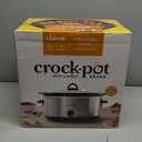 Crock-Pot 7 Quart Oval Manual Slow Cooker, Stainless Steel (SCV700-S-BR), Versatile Cookware for Large Families or Entertaining