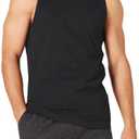 Amazon Essentials Slim-Fit Men's Tank - Casual Wear, Black, M