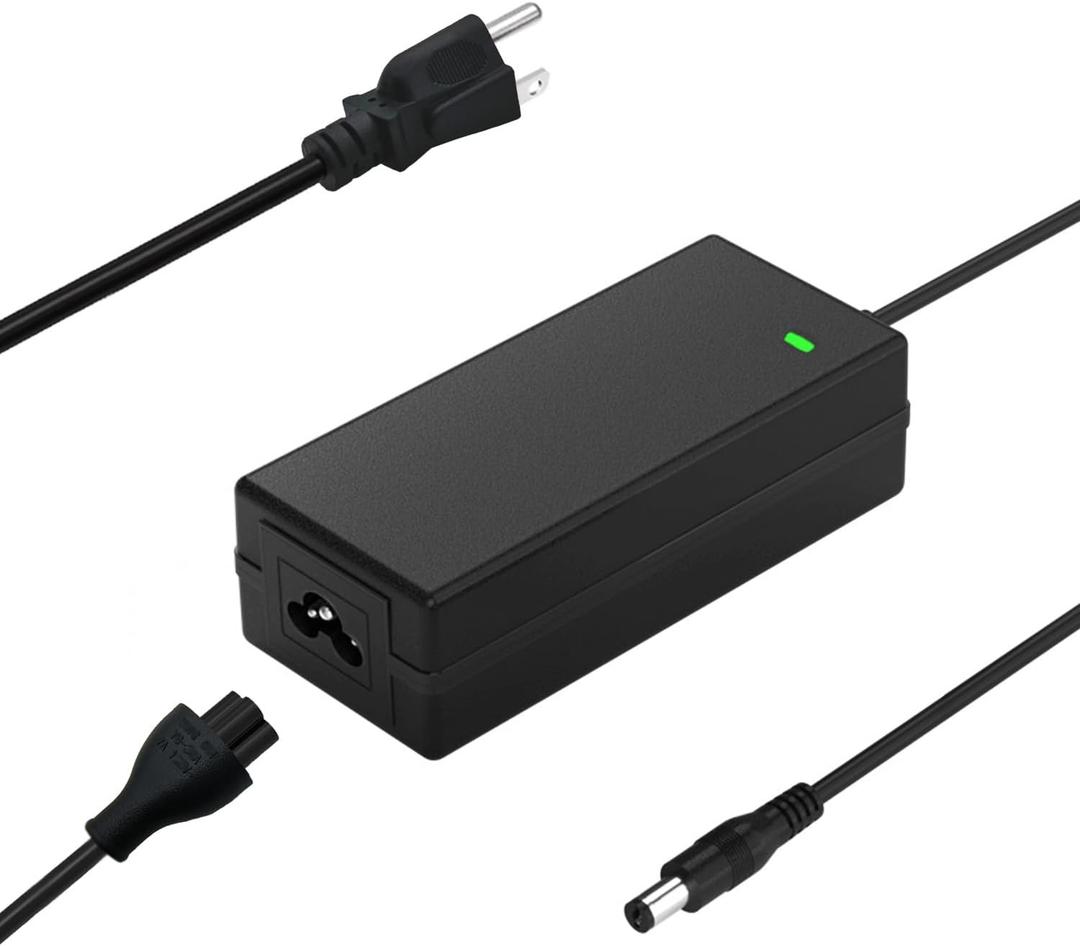 Power Cord for Peloton Exercise Bike 12V 4.17A for Peloton PLTN-RB1V1 PLTN-RB1VO PLTN-RB1VQ ATS050TP121 Charger Replacement UL Listed AC Adapter Power Supply - (NOT for Bike Plus)