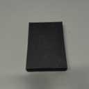 nuoku Leather Magnetic Card Holder, Intended for Magsafe Wallet Compatible with Airtag Holder, Magnetic Wallet for iPhone 15/14/13/12 Series, Not for 13 Mini/12 Mini, Max Hold 7 Cards (Black)