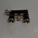 Opera Glasses Binoculars,3X25 Theater Binoculars with Foldable Handle for Adults Kids Women,Small Portable Opera Glasses for Theater and Concert Viewing (Black with Handle)